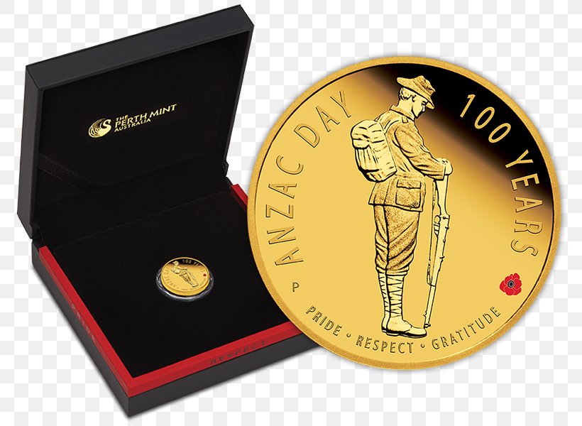 Coin Gold Anzac Day Australia First World War, PNG, 800x600px, Coin, Anniversary, Anzac Day, Anzac Spirit, Australia Download Free