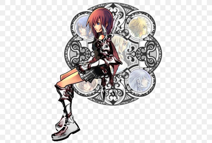 Kingdom Hearts III Kingdom Hearts Birth By Sleep Kingdom Hearts 358/2 Days, PNG, 533x552px, Watercolor, Cartoon, Flower, Frame, Heart Download Free