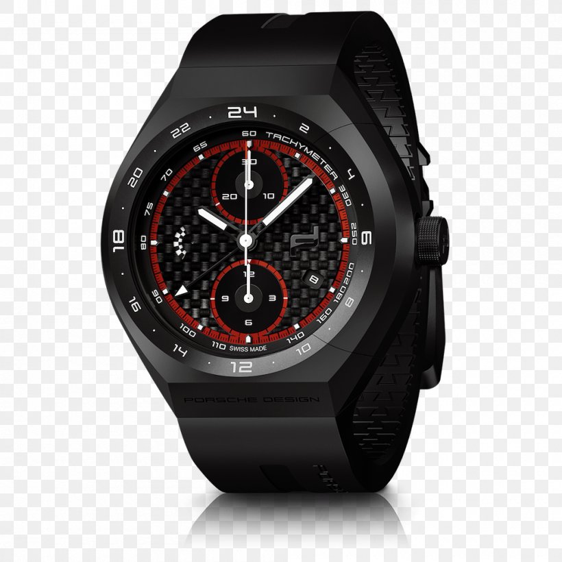 Porsche Design Watch Porsche 911 GT3 RSR Sports Car, PNG, 1000x1000px, Porsche, Actuator, Black, Brand, Chronograph Download Free