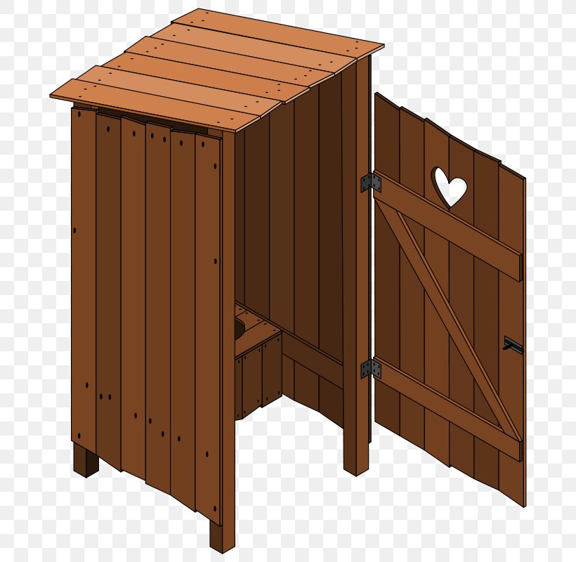 Toilet Wood Latrine Clip Art, PNG, 702x800px, Toilet, Bathroom, Drawing, Free Content, Furniture Download Free