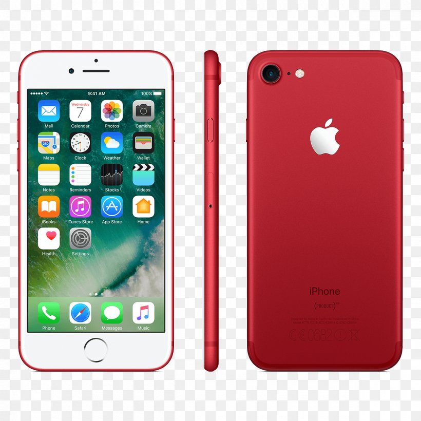 Telephone Apple 4G Product Red Special Edition, PNG, 1200x1200px, Telephone, Apple, Apple Iphone 7 Plus, Case, Communication Device Download Free