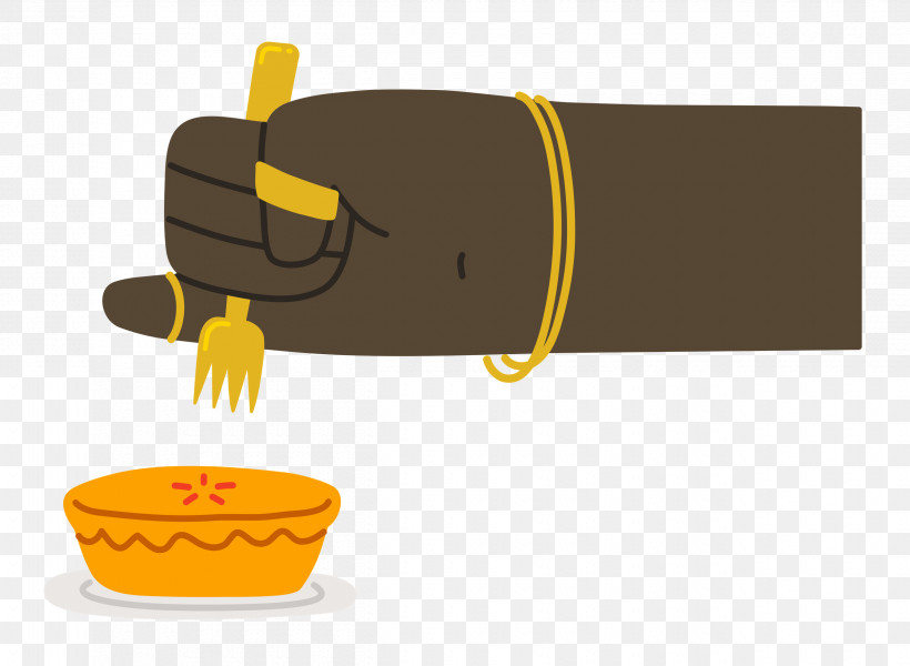 Hand Holding Pie Hand Pie, PNG, 2500x1830px, Hand, Cartoon, Pie, Yellow Download Free