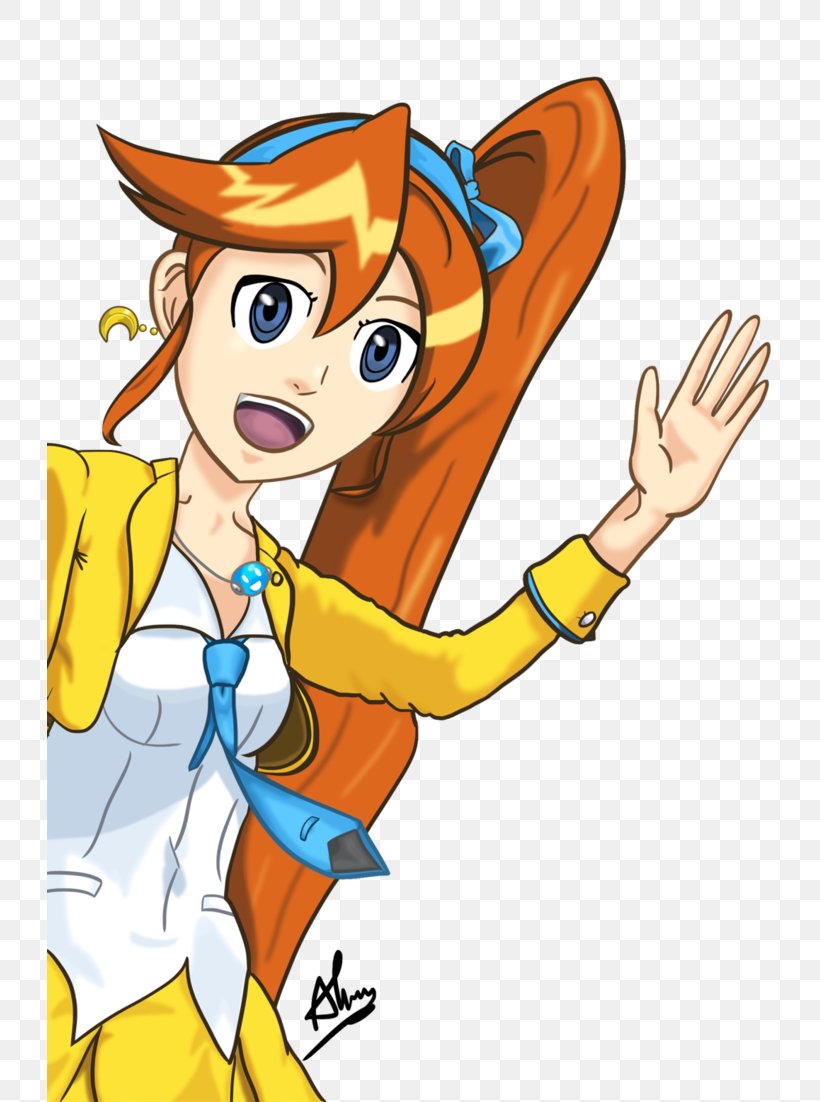 Athena Cykes Ace Attorney Art Character, PNG, 725x1102px, Watercolor, Cartoon, Flower, Frame, Heart Download Free