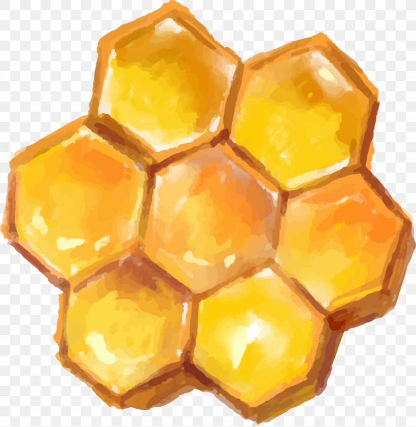 Honey Bee Honeycomb, PNG, 992x1018px, Bee, Beehive, Food, Honey, Honey Bee Download Free
