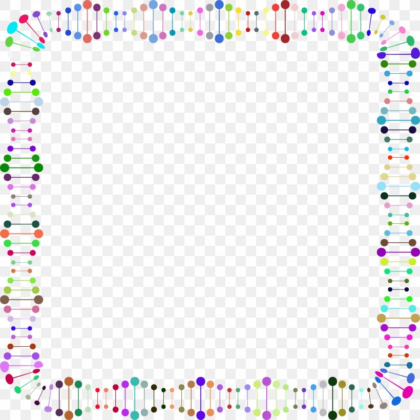 The Double Helix: A Personal Account Of The Discovery Of The Structure Of DNA Nucleic Acid Double Helix Clip Art, PNG, 2312x2312px, Dna, Area, Border, Helix, Molecular Biology Download Free