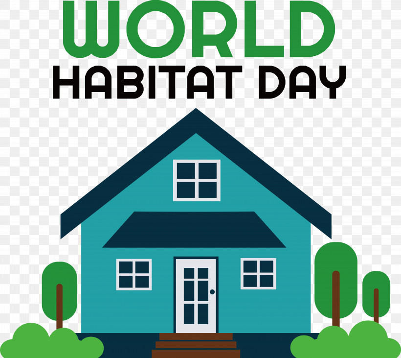World Habitat Day World Earth Logo Vector, PNG, 6400x5711px, World Habitat Day, Earth, Habitat, Logo, Planet Download Free