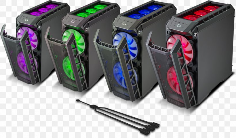 Computer Cases & Housings Power Supply Unit Cooler Master ATX RGB Color Model, PNG, 979x574px, Computer Cases Housings, Atx, Cable Management, Central Processing Unit, Computer Download Free