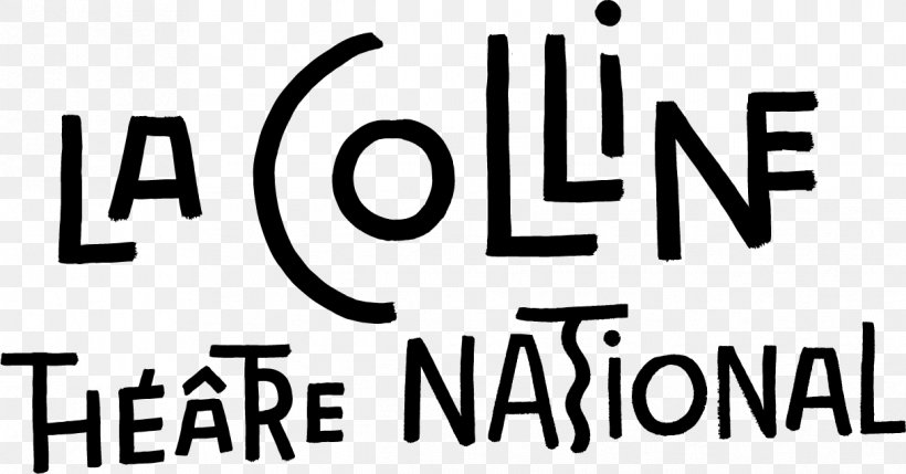Théâtre National De La Colline Logo Theater, PNG, 1216x637px, Logo, Area, Black, Black And White, Black M Download Free