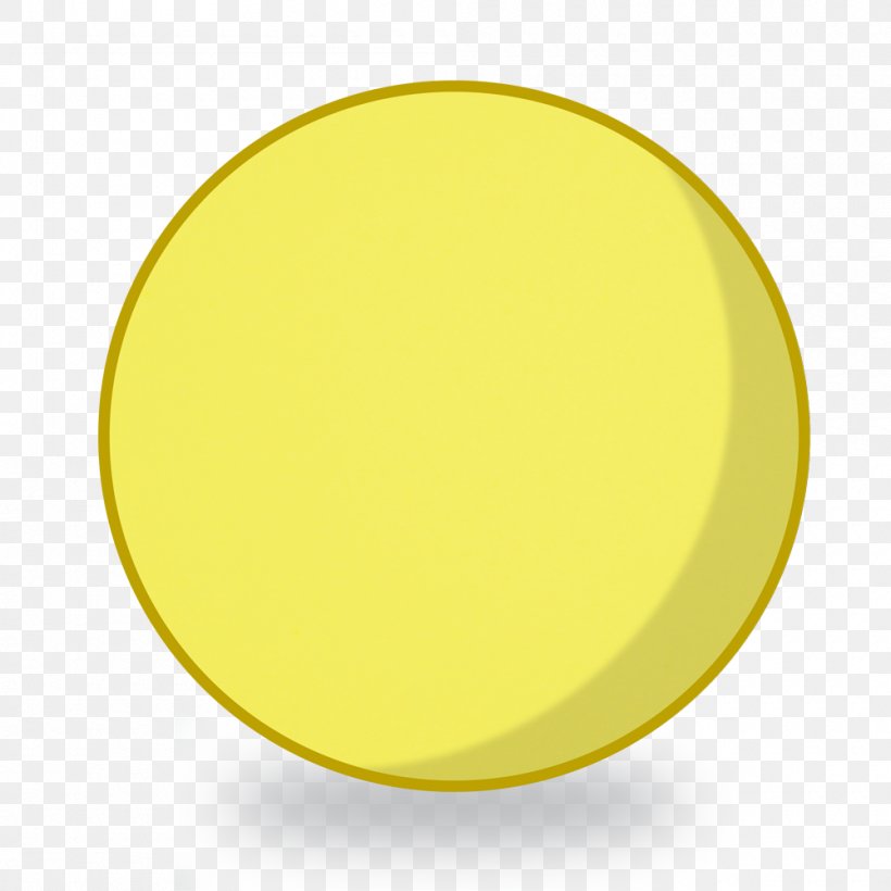 Circle Oval Yellow Material, PNG, 1000x1000px, Oval, Material, Yellow Download Free