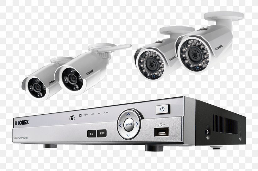 Digital Video Recorders Wireless Security Camera Lorex Technology Inc Closed-circuit Television 1080p, PNG, 1100x733px, Digital Video Recorders, Analog High Definition, Camera, Closedcircuit Television, Electronics Download Free