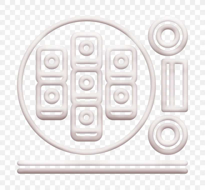 Restaurant Icon Sushi Icon Sushi Roll Icon, PNG, 1228x1138px, Restaurant Icon, Blackandwhite, Circle, Games, Line Download Free