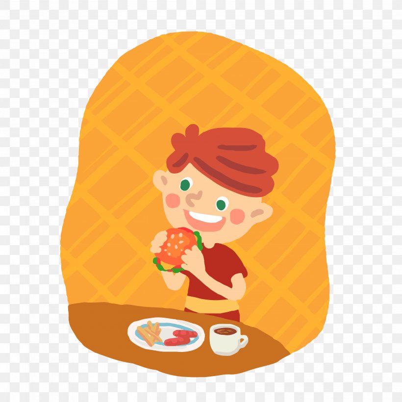Child, PNG, 4167x4167px, Child, Art, Fictional Character, Orange, Scalable Vector Graphics Download Free