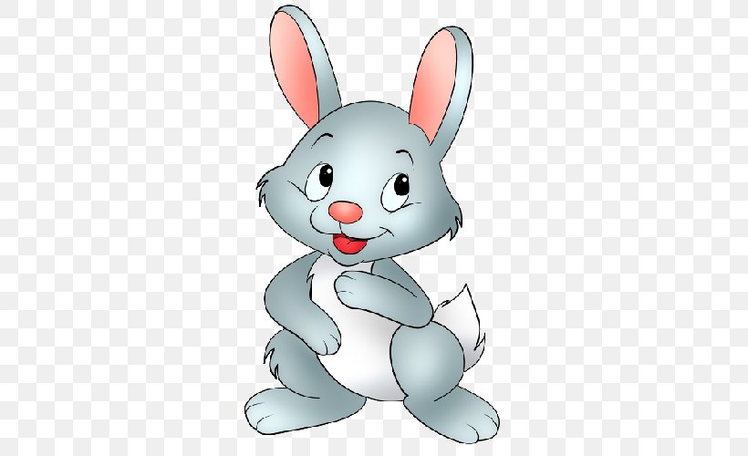Clip Art Rabbit Openclipart Vector Graphics Free Content, PNG, 500x500px, Rabbit, Animal Figure, Animation, Cartoon, Domestic Rabbit Download Free