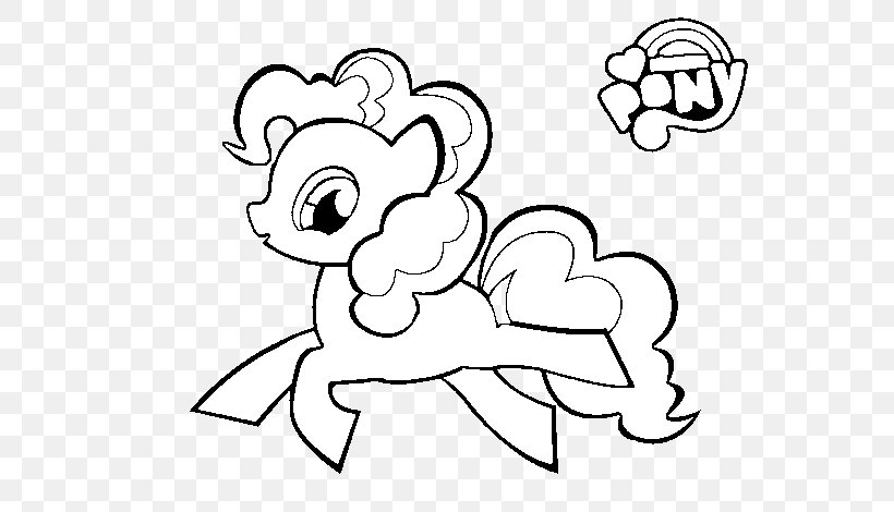 Pinkie Pie My Little Pony Coloring Book Colouring Pages, PNG, 600x470px, Watercolor, Cartoon, Flower, Frame, Heart Download Free