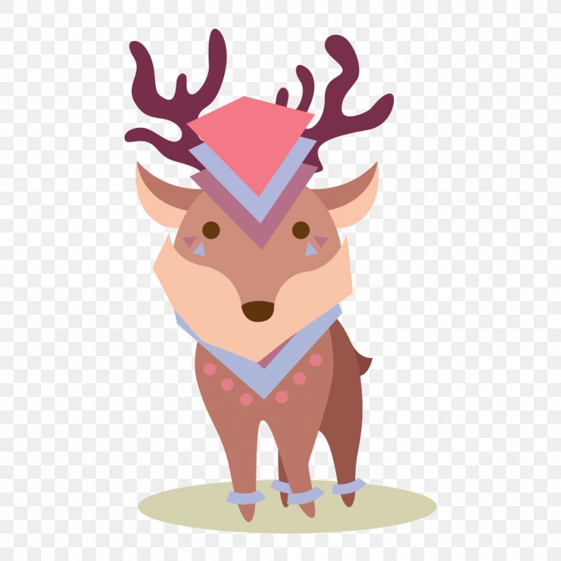 Vector Graphics Moose Illustration Image Deer, PNG, 1000x1000px, Moose, Antler, Art, Cartoon, Creativity Download Free