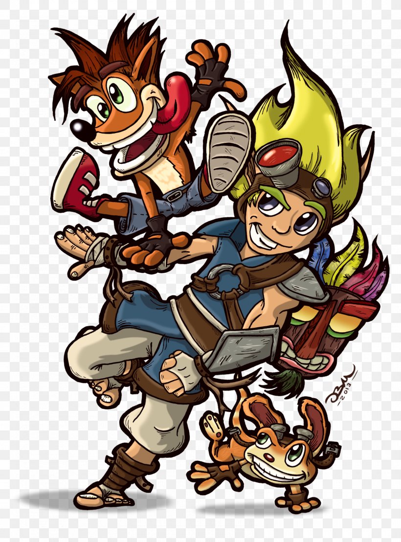 Crash Bandicoot Jak II Spyro The Dragon Daxter The Art Of Naughty Dog, PNG, 1600x2163px, Crash Bandicoot, Art, Carnivoran, Cartoon, Daxter Download Free