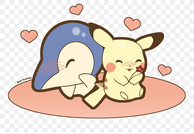 Pikachu Pokémon X And Y Puppy Cyndaquil Quilava, PNG, 800x564px, Watercolor, Cartoon, Flower, Frame, Heart Download Free
