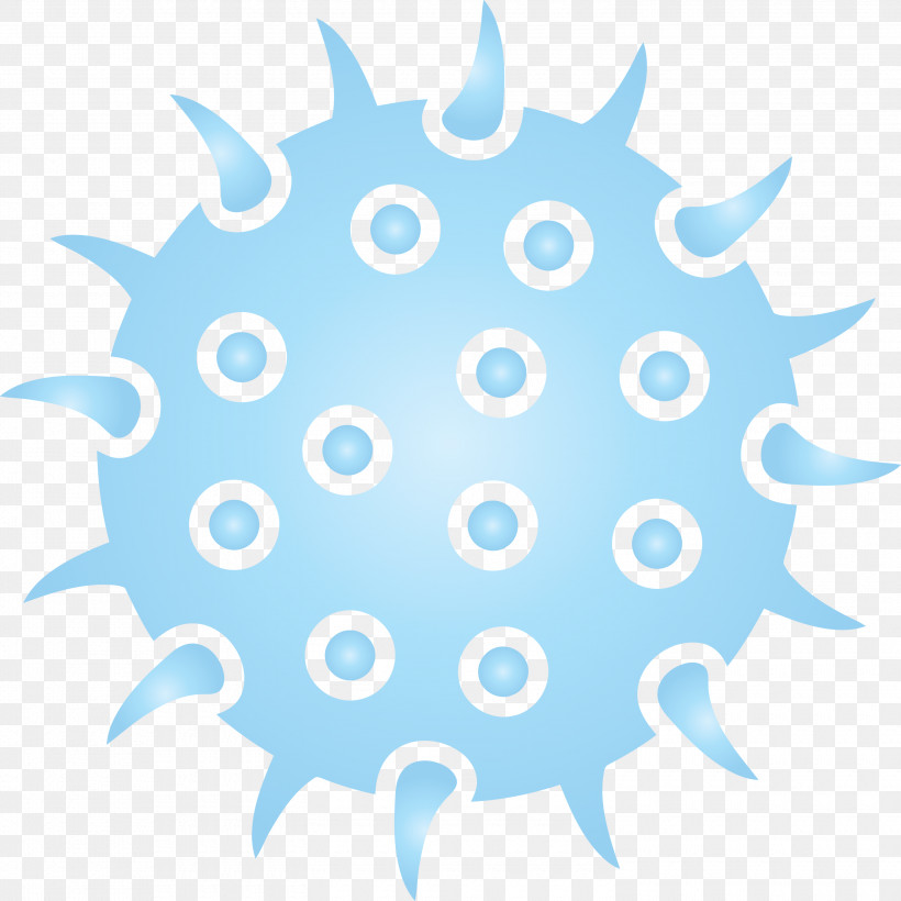 Bacteria Germs Virus, PNG, 3000x3000px, Bacteria, Aqua, Blue, Circle, Germs Download Free