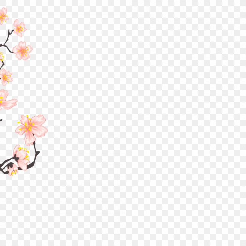 Cherry Blossom Floral Design Desktop Wallpaper, PNG, 1000x1000px, Cherry Blossom, Blossom, Branch, Cherry, Computer Download Free
