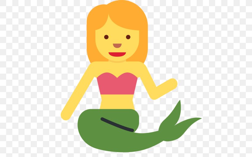 Emojipedia Mermaid Zero-width Joiner Fairy Tale, PNG, 512x512px, Emoji, Cartoon, Child, Emojipedia, Facial Expression Download Free
