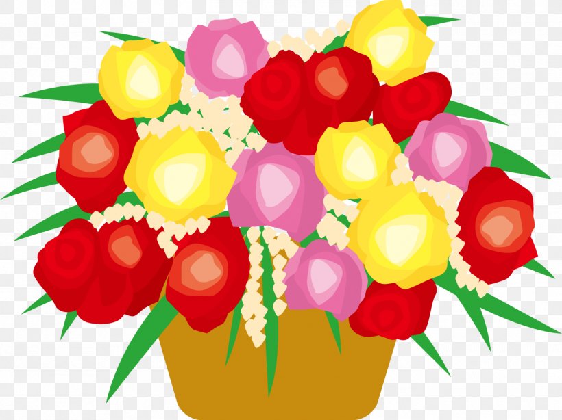 Flower Design Clip Art., PNG, 1370x1027px, Floral Design, Caregiver, Confectionery, Copyrightfree, Cut Flowers Download Free