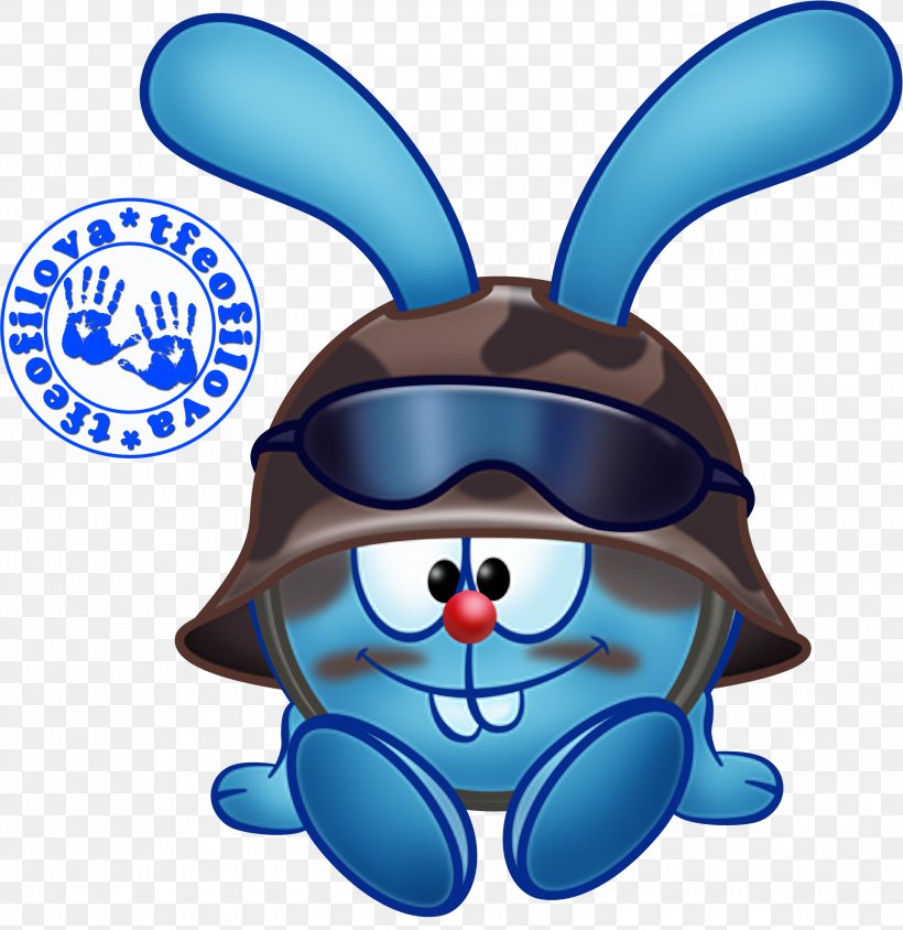 Krosh Rabbit Kopatych Ariel Clip Art, PNG, 2999x3087px, 23 February, Krosh, Ariel, Blue, Defender Of The Fatherland Day Download Free