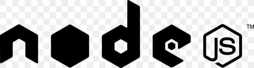 Node.js Logo JavaScript Chrome V8 Web Application, PNG, 1902x512px, Nodejs, Black, Black And White, Brand, Chrome V8 Download Free