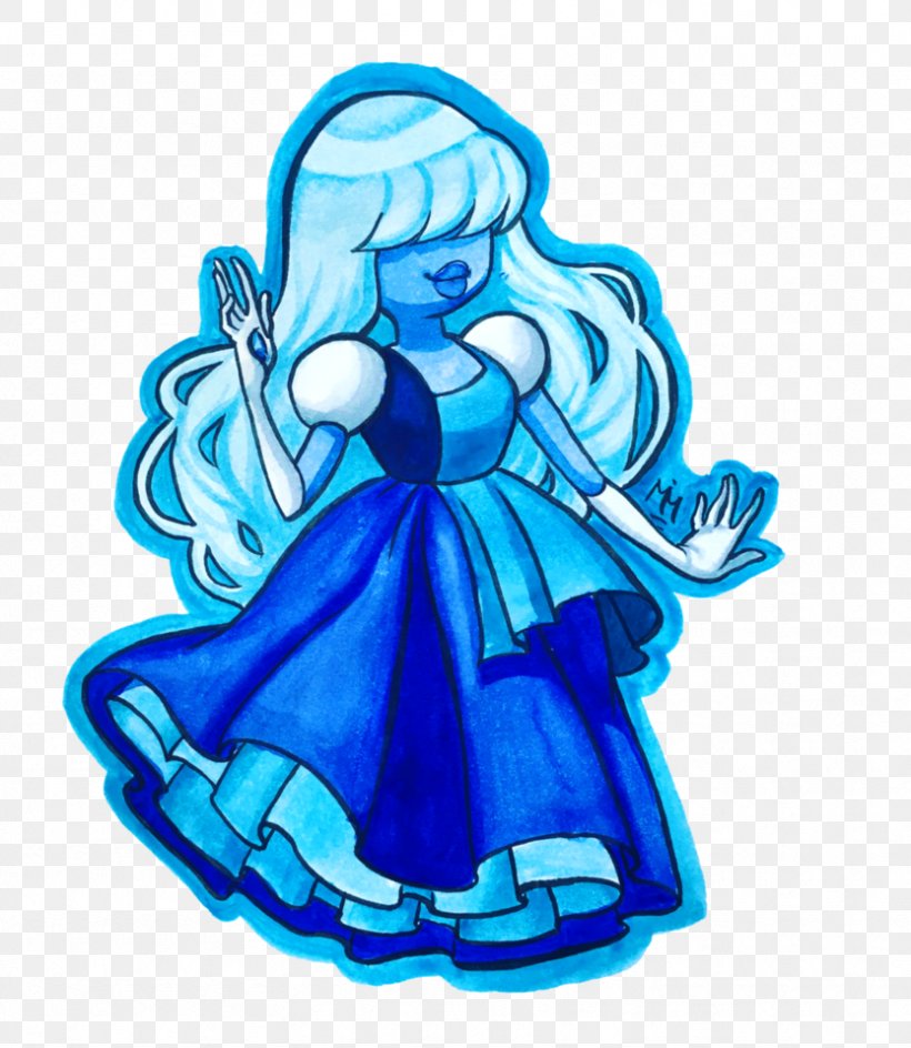 Sapphire Blue Gemstone Drawing Ruby, PNG, 833x959px, Sapphire, Art, Blue, Blue Hair, Cartoon Download Free