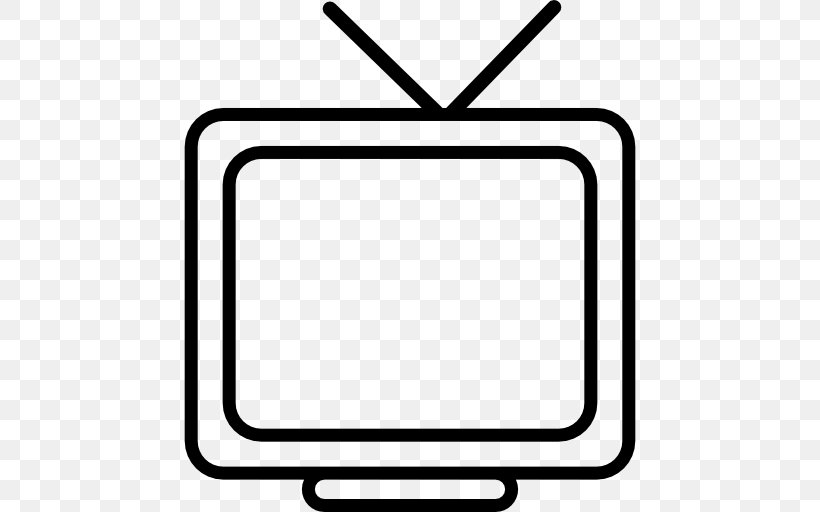 Television Black And White Clip Art, PNG, 512x512px, Television, Area, Black And White, Drawing, Logo Download Free