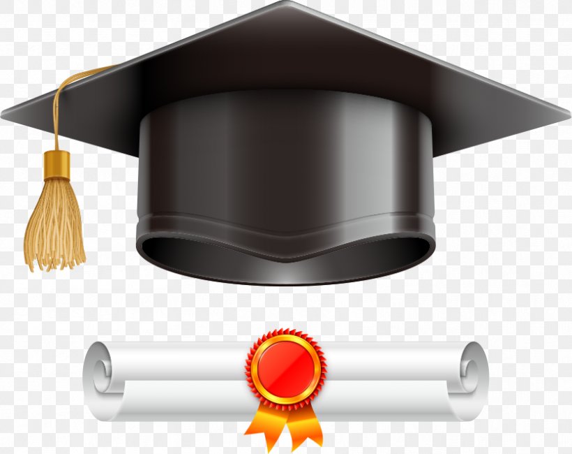 Graduation Ceremony Square Academic Cap Diploma Illustration, PNG, 833x661px, Graduation Ceremony, Academic Certificate, Academic Degree, Diploma, Education Download Free