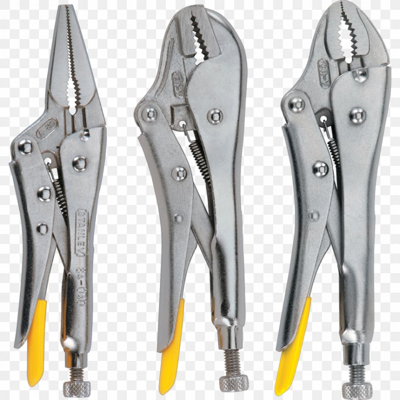 Locking Pliers Stanley Hand Tools Spanners Needle-nose Pliers, PNG, 880x880px, Locking Pliers, Cutting Tool, Diagonal Pliers, Hammer, Handle Download Free