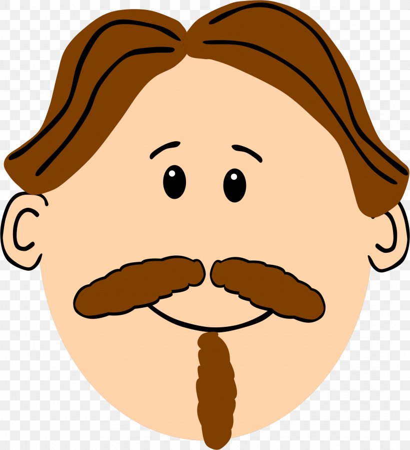 Moustache Cartoon Beard Clip Art, PNG, 2145x2352px, Moustache, Beard, Brown  Hair, Cartoon, Cheek Download Free