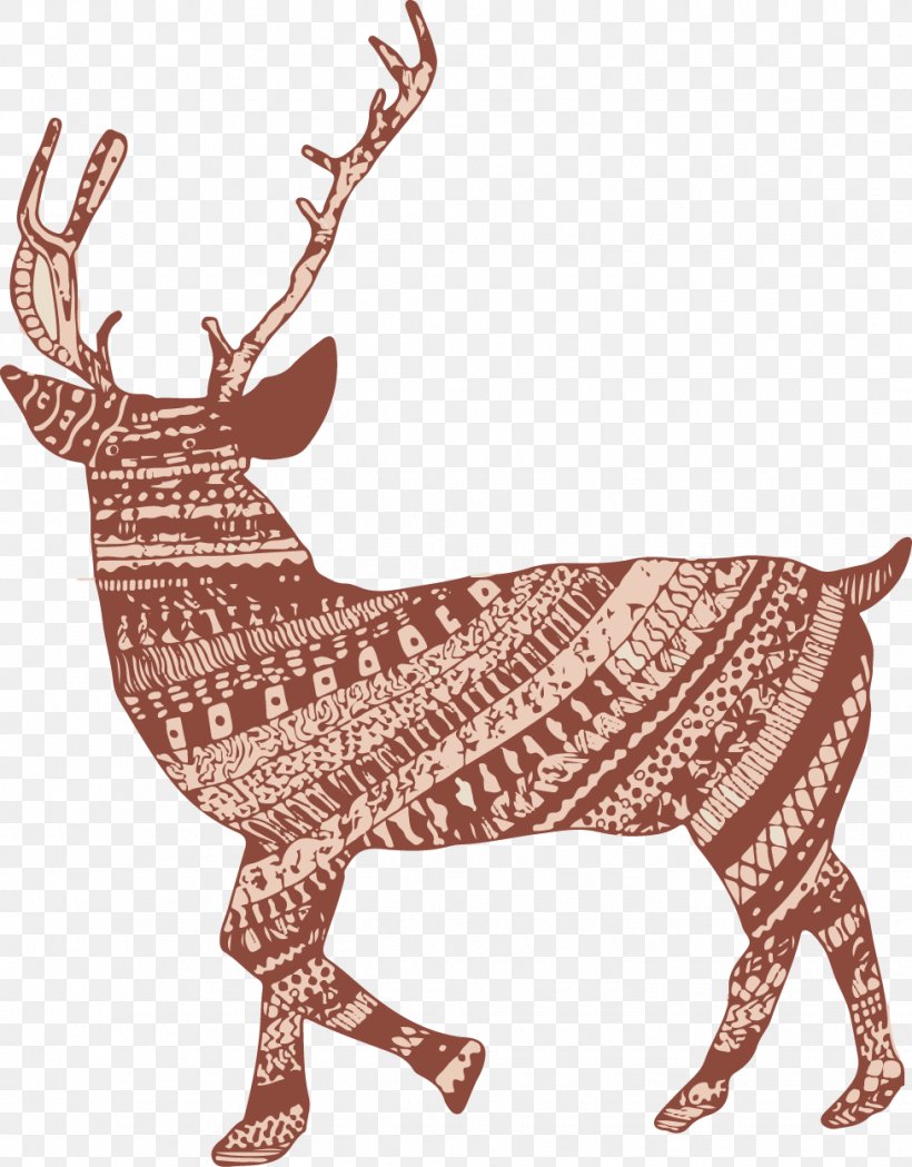 Reindeer Elk Pxe8re Davids Deer, PNG, 976x1249px, Reindeer, Antler, Art, Deer, Elk Download Free