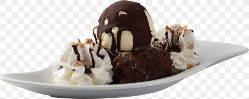 Sundae Chocolate Ice Cream Chocolate Brownie, PNG, 1024x408px, Sundae, Chocolate, Chocolate Brownie, Chocolate Ice Cream, Chocolate Syrup Download Free