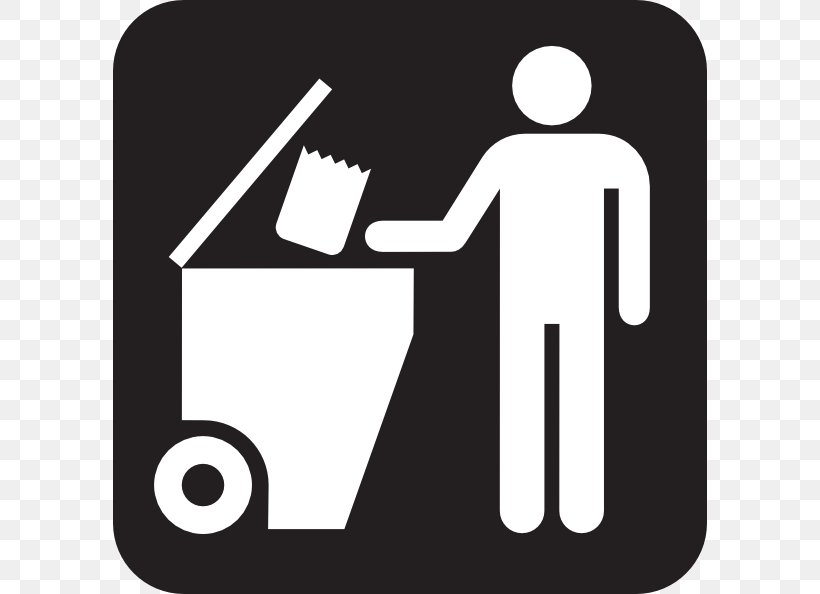 Waste Container Decal Recycling Clip Art, PNG, 594x594px, Waste, Area, Black And White, Brand, Decal Download Free