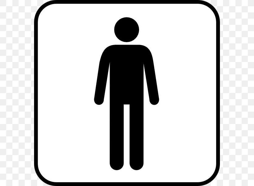 Male Man Clip Art, PNG, 600x600px, Male, Area, Black, Black And White, Drawing Download Free