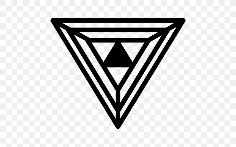 Logo Geometry Polygon Triangle, PNG, 512x512px, Logo, Black, Black And White, Brand, Geometry Download Free