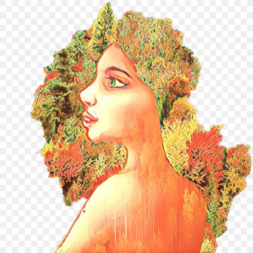 Orange, PNG, 894x894px, Cartoon, Beauty, Cheek, Lady, Leaf Download Free