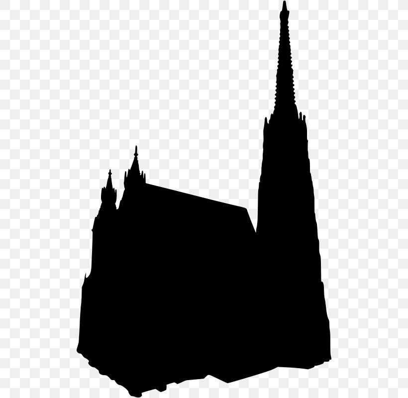 St. Stephen's Cathedral Karlskirche, Vienna Building Clip Art, PNG, 514x800px, Karlskirche Vienna, Austria, Black And White, Building, Church Download Free