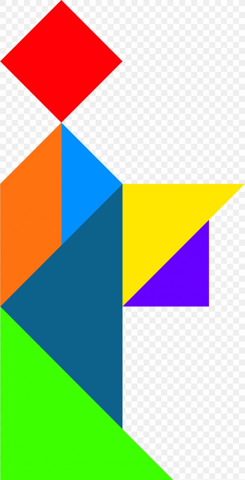 Tangram Puzzle Triangle Logo Clip Art, PNG, 1228x2400px, Tangram, Area, Brand, Diagram, Logo Download Free