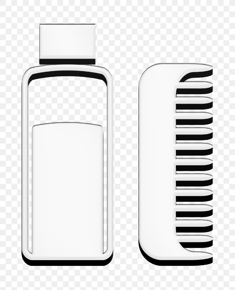 Comb Icon Beauty Icon Hair Medicine And Comb Icon, PNG, 802x1010px, Comb Icon, Beauty Icon, Bottle, Geometry, Line Download Free