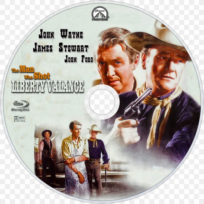 John Ford John Wayne The Man Who Shot Liberty Valance Destry Rides Again Film, PNG, 1000x1000px, John Ford, Action Film, Dvd, Film, Film Director Download Free