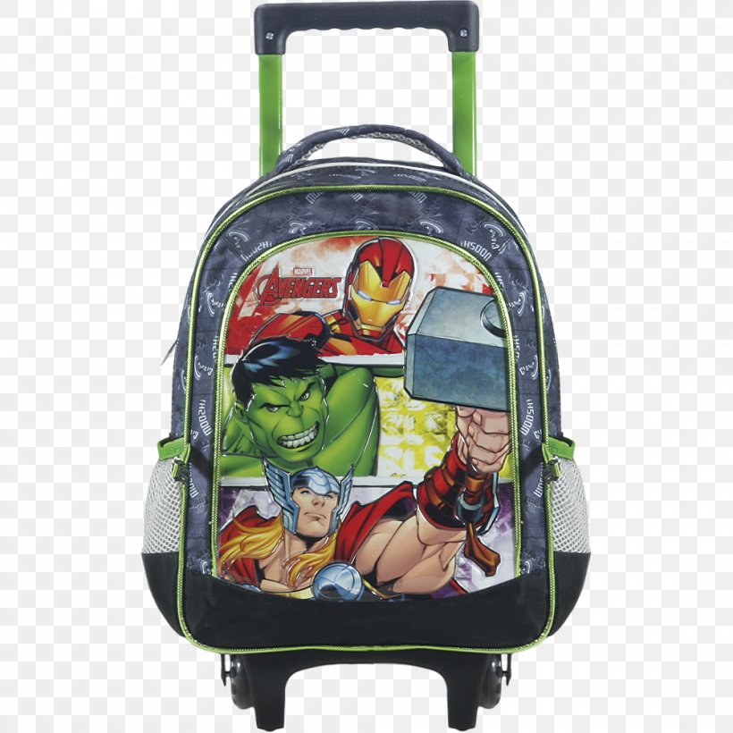 Thor Hulk Iron Man The Avengers Film Series Captain America, PNG, 1000x1000px, Thor, Avengers, Avengers Age Of Ultron, Avengers Film Series, Backpack Download Free