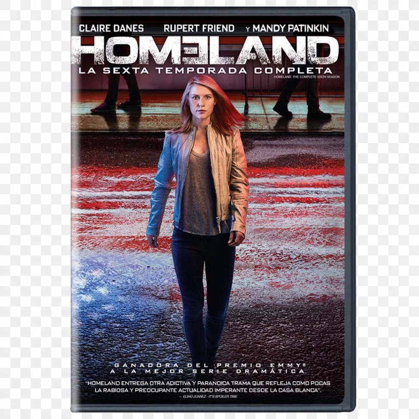 Blu-ray Disc Carrie Mathison Homeland Season 6 Nicholas Brody New York City, PNG, 1000x1000px, 20th Century Fox Home Entertainment, Bluray Disc, Advertising, Carrie Mathison, Claire Danes Download Free