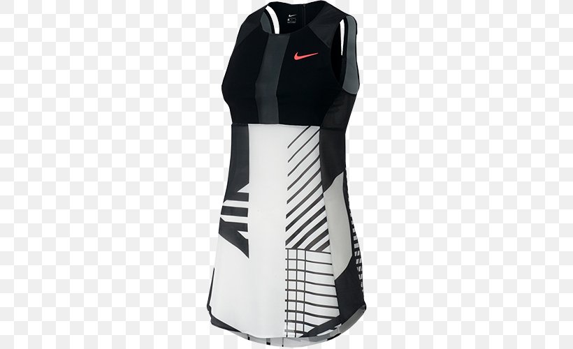 Nike Tennis Dress Clothing Wimbledon, PNG, 500x500px, Nike, Adidas, Black, Clothing, Day Dress Download Free
