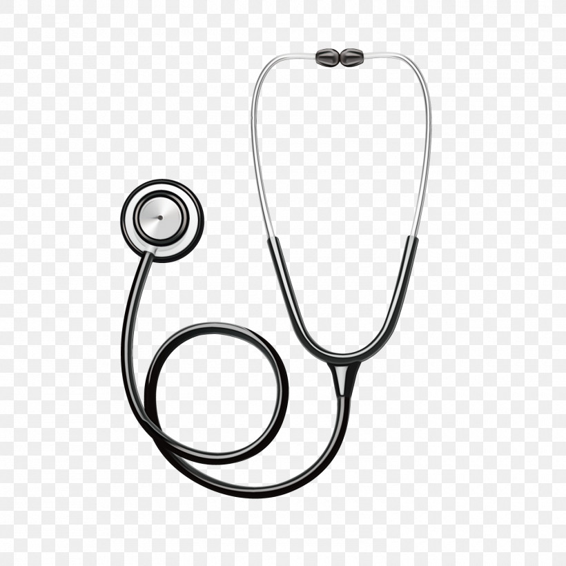 Stethoscope, PNG, 1500x1500px, Watercolor, Bathroom, Jewellery, Paint, Stethoscope Download Free
