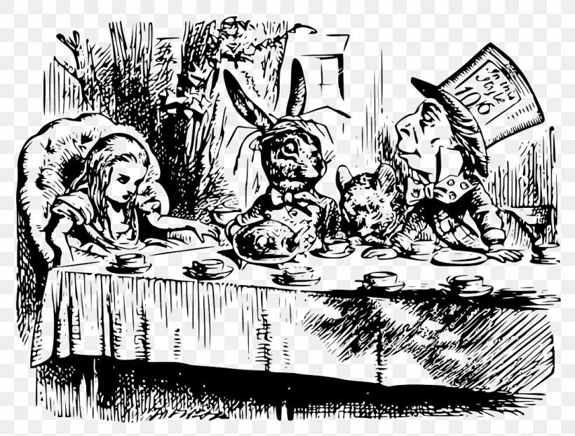 Alice's Adventures In Wonderland Mad Hatter Queen Of Hearts, PNG, 1100x837px, Mad Hatter, Alice, Alice Liddell, Art, Arthur Rackham Download Free
