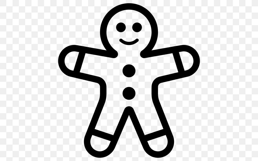 The Gingerbread Man, PNG, 512x512px, Gingerbread Man, Biscuits, Black And White, Christmas, Christmas Cookie Download Free