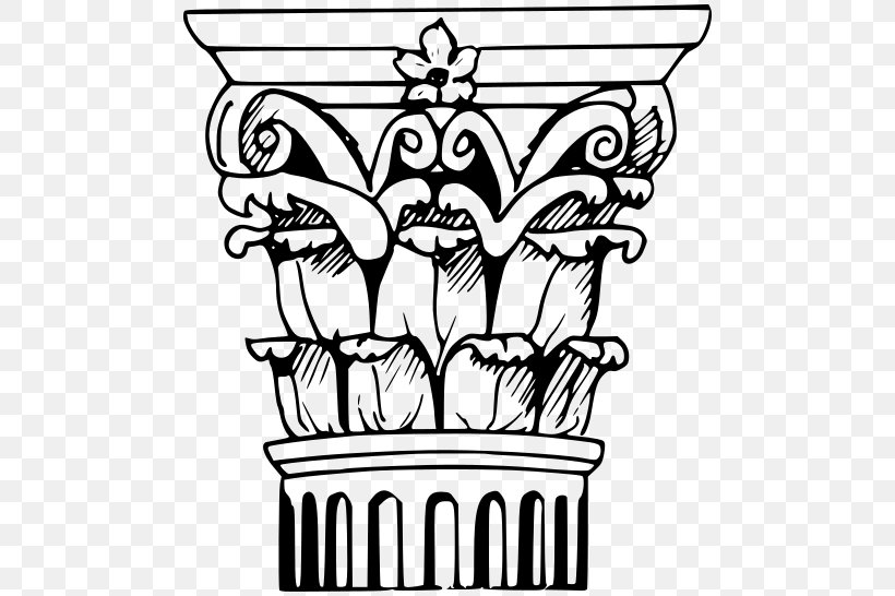 Corinthian Order Classical Order Column Architecture Clip Art, PNG, 492x546px, Corinthian Order, Ancient Greek Architecture, Ancient Roman Architecture, Architecture, Art Download Free