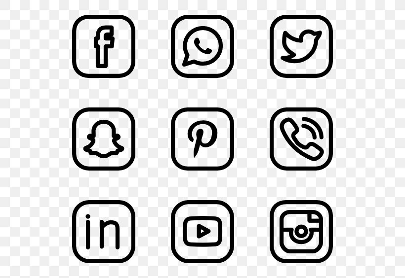Social Media Marketing Vector, PNG, 600x564px, Responsive Web Design, Area, Black, Black And White, Brand Download Free